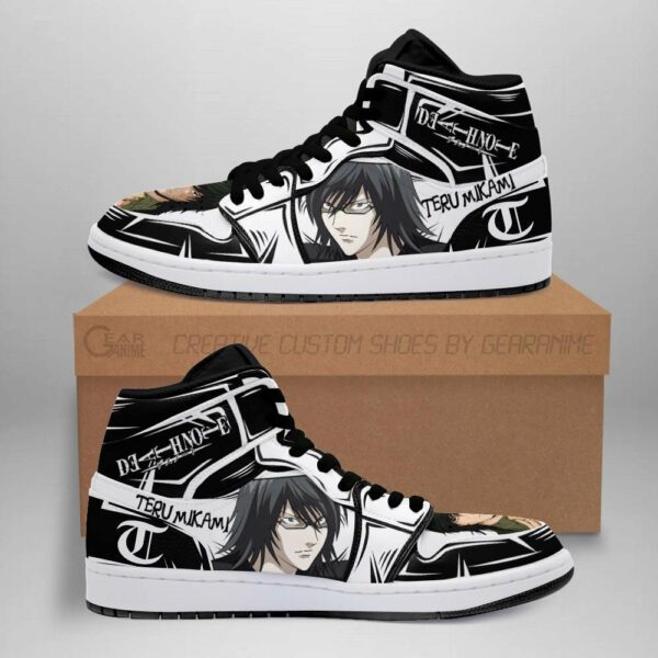 Light Teru Mikami Shoes Custom Death Note Anime Sneakers Fan MN05 1