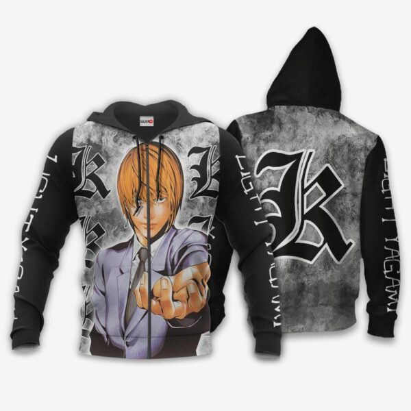 Light Yagami Hoodie Kira Anime Merch 1