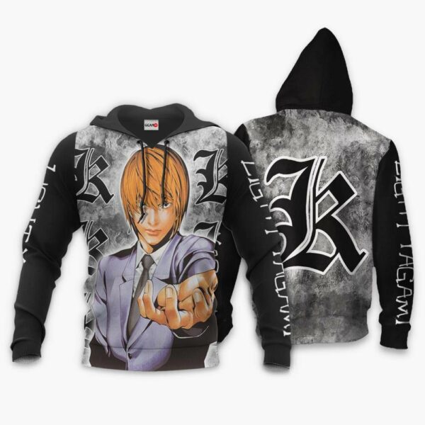 Light Yagami Hoodie Kira Anime Merch 3