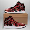 Tanjiro’s Bloodied Rage vs Daki Shoes Custom Demon Slayer Anime Sneakers 8