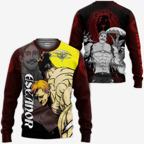Lion's Sin of Pride Escanor Hoodie Seven Deadly Sins Anime Shirt 2