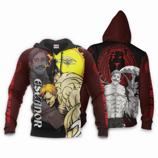 Lion's Sin of Pride Escanor Hoodie Seven Deadly Sins Anime Shirt 3