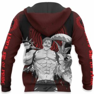 Lion's Sin of Pride Escanor Hoodie Seven Deadly Sins Anime Shirt 10