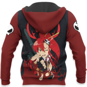 Littner Yoko Hoodie Custom Tengen Toppa Gurren Lagann Anime Merch Clothes 10