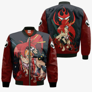 Littner Yoko Hoodie Custom Tengen Toppa Gurren Lagann Anime Merch Clothes 9