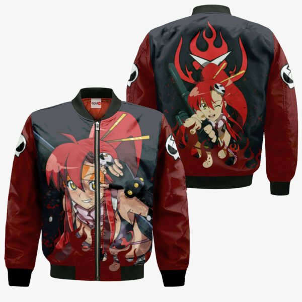 Littner Yoko Hoodie Custom Tengen Toppa Gurren Lagann Anime Merch Clothes 4