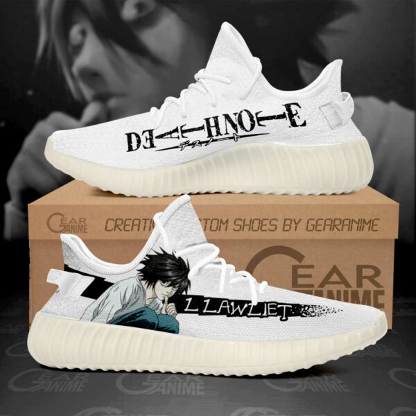 Death Note Shoes L Lawliet Custom Anime Sneakers 1