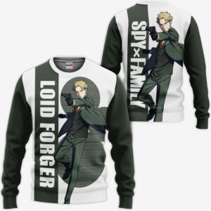 Loid Forger Hoodie Custom Spy x Family Anime Merch Clothes for Otaku 7