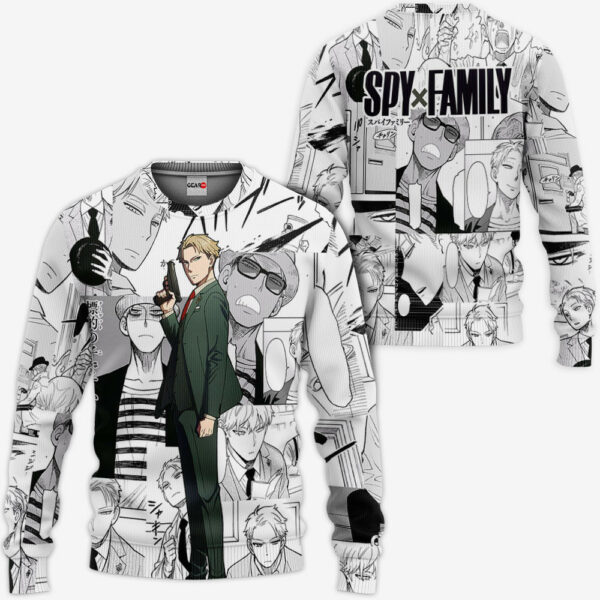 Loid Forger Hoodie Custom Spy x Family Anime Merch Clothes Mix Manga 2