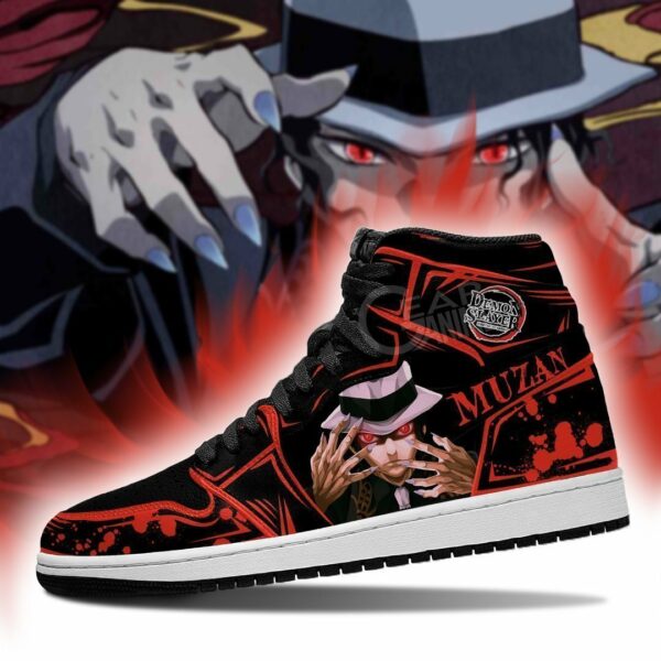 Lord Muzan Shoes Custom Anime Demon Slayer Sneakers 3