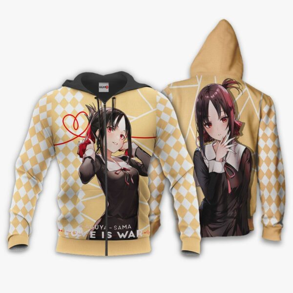 Love Is War Kaguya Shinomiya Hoodie Kaguya-sama Anime Merch 1