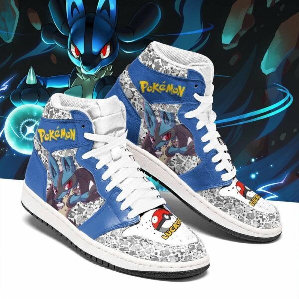 Lucario Shoes Custom Anime Pokemon Sneakers 2