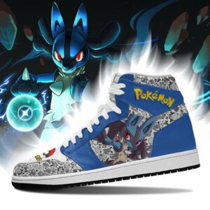 Lucario Shoes Custom Anime Pokemon Sneakers 5