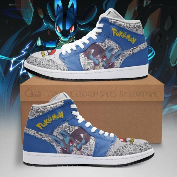 Lucario Shoes Custom Anime Pokemon Sneakers 1