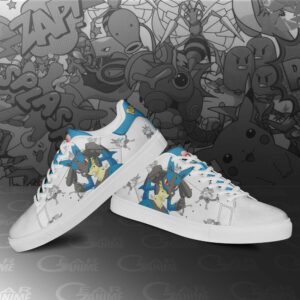 Lucario Skate Shoes Pokemon Custom Anime Sneakers SK11 6