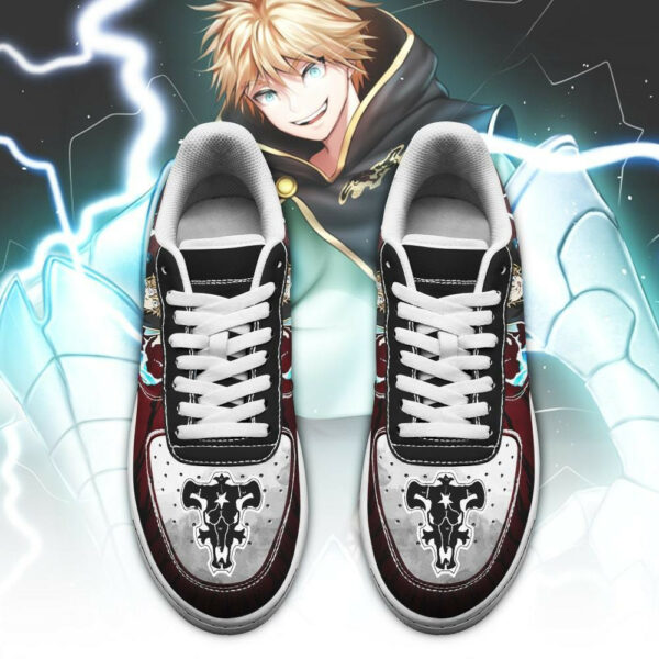 Luck Voltia Shoes Black Bull Knight Black Clover Anime Sneakers 2