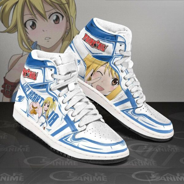 Lucy Heartfilia Shoes Custom Anime Fairy Tail Sneakers 2