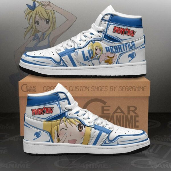 Lucy Heartfilia Shoes Custom Anime Fairy Tail Sneakers 1