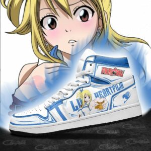 Lucy Heartfilia Shoes Custom Anime Fairy Tail Sneakers 6