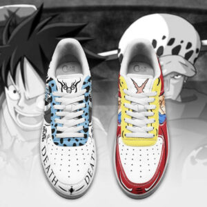 Luffy and Law Air Shoes Custom Anime One Piece Sneakers 7