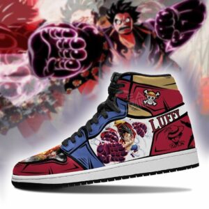 Luffy Gear 4 Shoes Custom Anime One Piece Sneakers 5