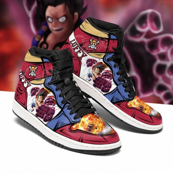 Luffy Gear 4 Shoes Custom Anime One Piece Sneakers 2