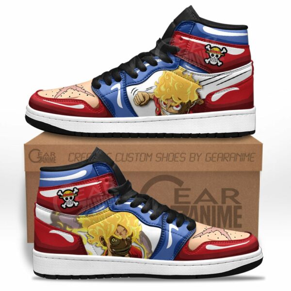 Luffy Gear 5 Shoes Custom One Piece Anime Sneakers 1