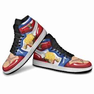 Luffy Gear 5 Shoes Custom One Piece Anime Sneakers 7