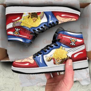 Luffy Gear 5 Shoes Custom One Piece Anime Sneakers 5