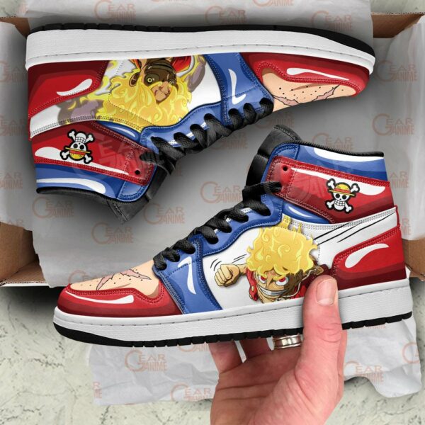 Luffy Gear 5 Shoes Custom One Piece Anime Sneakers 2