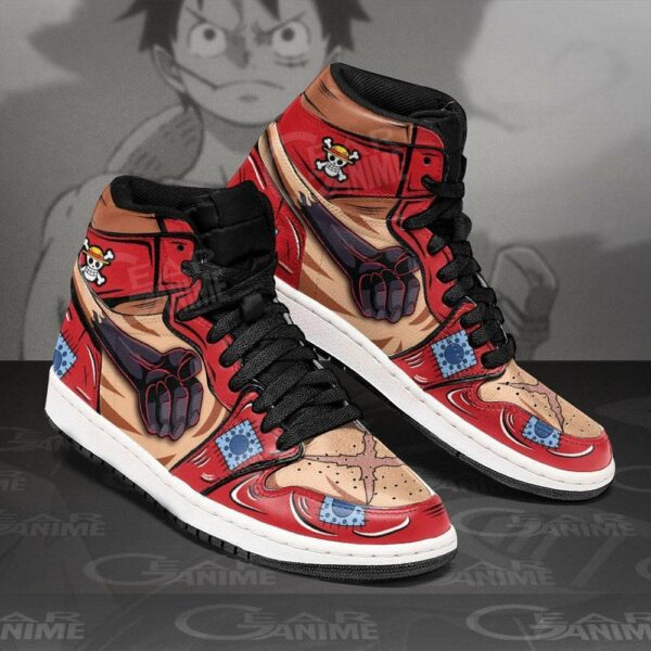 Luffy Haki Shoes Custom Wano Arc One Piece Sneakers 1