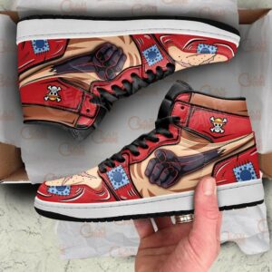 Luffy Haki Shoes Custom Wano Arc One Piece Sneakers 7