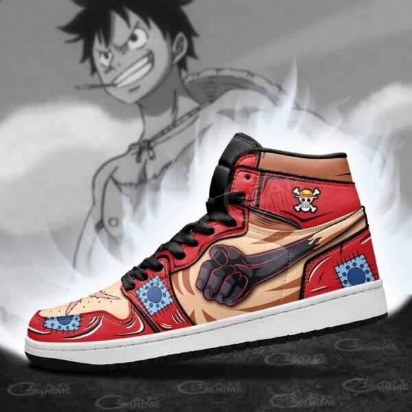 Luffy Haki Shoes Custom Wano Arc One Piece Sneakers 3