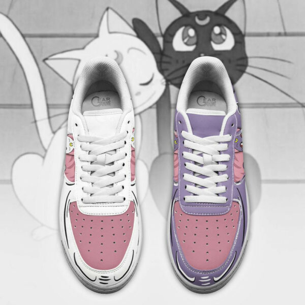 Luna and Artemis Air Shoes Custom Sailor Anime Sneakers 4