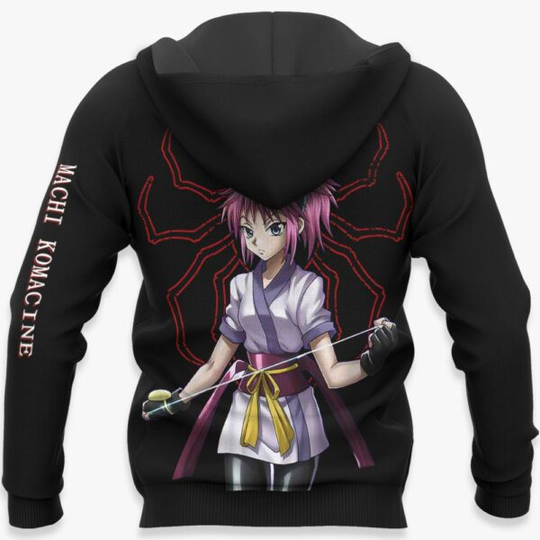 Machi Komacine Phantom Troupe Hoodie Custom Anime HxH Merch Clothes 5