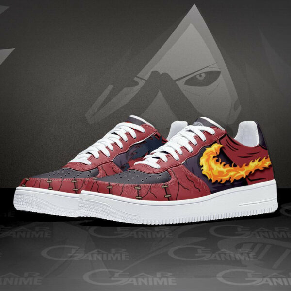 Madara Air Shoes Fire Jutsu Custom Anime Sneakers 2