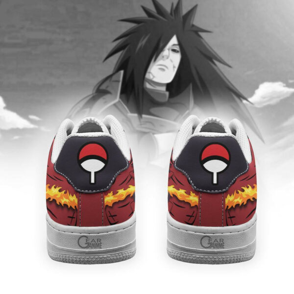 Madara Air Shoes Fire Jutsu Custom Anime Sneakers 4