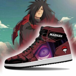 Madara Rinnegan Eye Shoes Anime Shoes Costume 6