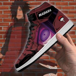 Madara Rinnegan Eye Shoes Anime Shoes Costume 7