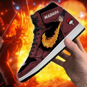 Madara Sneakers Jutsu Fire Release Shoes Anime Shoes 7