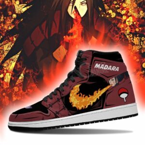 Madara Sneakers Jutsu Fire Release Shoes Anime Shoes 6