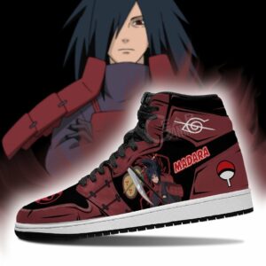 Madara Uchiha Shoes Custom Fighting Anime Sneakers 6