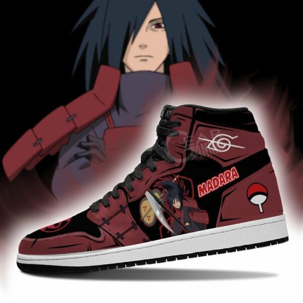 Madara Uchiha Shoes Custom Fighting Anime Sneakers 3