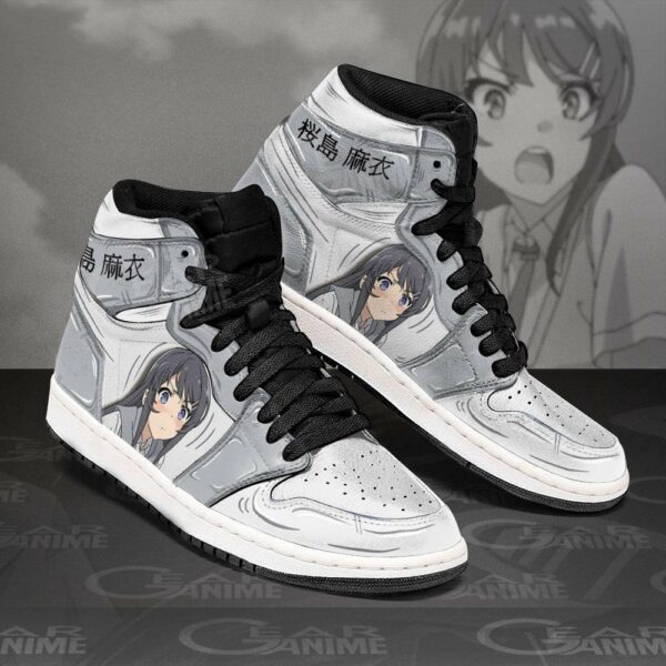 Mai Sakurajima Shoes Custom Bunny Girl Senpai Anime Sneakers 2