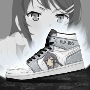 Mai Sakurajima Shoes Custom Bunny Girl Senpai Anime Sneakers 7