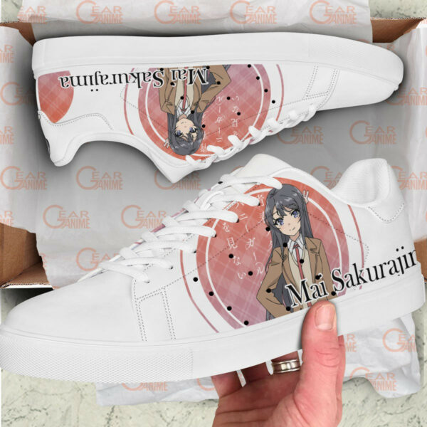 Mai Sakurajima Skate Shoes Custom Anime Bunny Girl Senpai Shoes 2