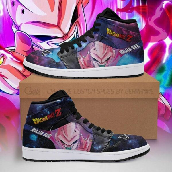 Majin Buu Shoes Galaxy Custom Dragon Ball Anime Sneakers 1