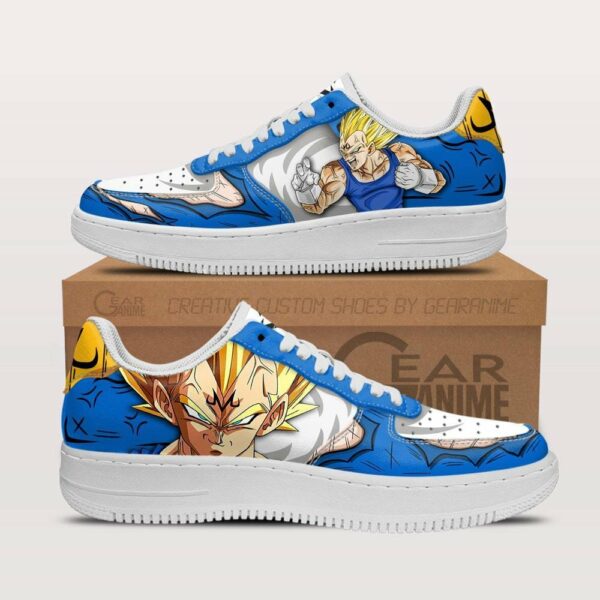 Majin Vegeta Air Shoes Custom Anime Dragon Ball Sneakers 1