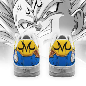 Majin Vegeta Air Shoes Custom Anime Dragon Ball Sneakers 6