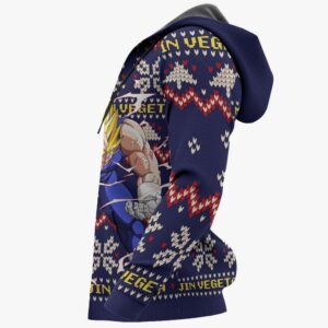 Majin Vegeta Christmas Sweater Custom Anime Dragon Ball XS12 9